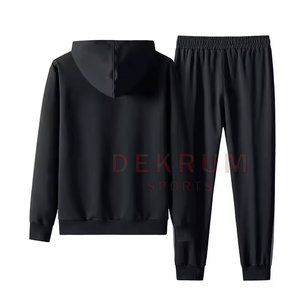 Fabriqué en usine OEM personnalisé hommes survêtements meilleur vente pas cher prix coton/polyester tissu hommes survêtements - Product Image 2