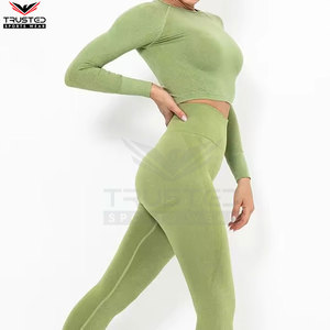 Meilleur design Ensemble de yoga personnalisé pour femme Ensemble de yoga de qualité supérieure à bas prix Ensemble de yoga pour femmes de vente en ligne - Product Image 4