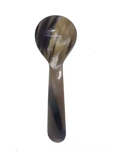 Natural Buffalo Horn Large and Small <b>Spoon</b> Cutlery <b>Salad</b> <b>Spoon</b> Handmade Horn <b>spoon</b> by crescent crafts - Product Image 3