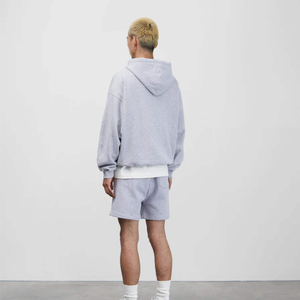 Logotipo personalizado 100% algodón de gran tamaño grueso Unisex sudaderas con capucha Streetwear Pull bordado Jogger hombres invierno diseñador sudaderas con capucha en blanco - Product Image 2