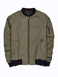 Chaqueta Bomber Acolchada Casual para Hombre, Calidad Premium 2024, Cortavientos de Lona Impermeable y Ecológica para Otoño/Invierno, Corte Ajustado - Product Image 3
