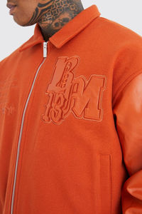 Vêtements d'automne et hiver Veste Letterman à séchage rapide pour hommes Veste Letterman sur mesure de meilleure qualité pour hommes - Product Image 6