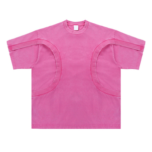 Wholesale Custom OEM Manufacturer Customized <b>Patchwork</b> Short Sleeve Custom T <b>Shirts</b> Casual Plus Size Men's T <b>Shirt</b> - Product Image 1