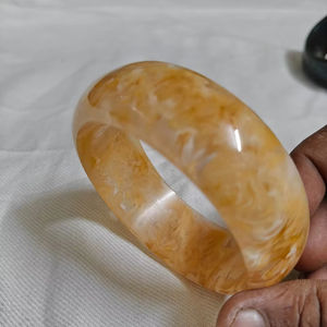 Bracelet élastique en résine élégant fabriqué à la main pour femmes Accessoires de fête classiques Type de bracelets - Product Image 1