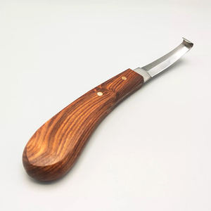 High Quality Hoof <b>Knife</b> Double Edge Horse Hoof Trimming Right Handed J2 Stainless Steel Blade Claw And Hoof <b>Knives</b> - Product Image 4