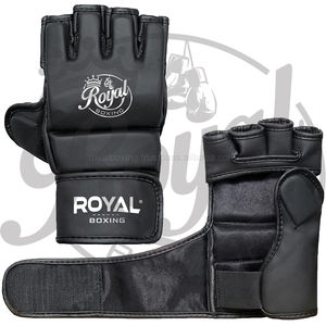 ถุงมือ MMA แบบครึ่งนิ้วระบายอากาศสำหรับใช้ในงานออกแบบโลโก้ได้ตามที่ต้องการ - Product Image 2