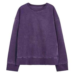 Sweatshirt à motifs personnalisés pour hommes Tendance à porter Collection hiver pour hommes délavés à l'acide Sweatshirts en molleton de coton pour hommes - Product Image 5