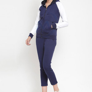 Survêtement d'extérieur pour femme, 100% coton, conçu sur mesure, pour l'hiver, couleur unie, respirant, séchage rapide, haute qualité, 8 ensembles MOQ - Product Image 2