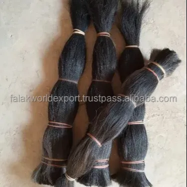 Pelo de cola multicolor de búhos para la fabricación, cepillo de pelo y cola de búhos, pelo de cola de ganado, Firome, India, FALAK, WORLD EXPORT