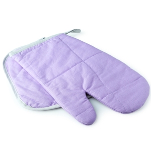 Lourd GSM meilleur solide plaine bleu foncé couleur mitaines de four taille personnalisée gant de four pour usage de cuisine fournisseur en Inde - Product Image 6