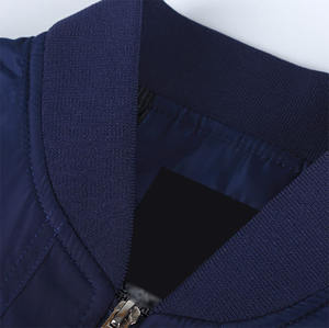 Chaqueta Bomber Casual de Invierno 2025 de Alta Calidad con Logotipo Personalizado, Cuello Alto y Tela de Lona, con Opciones Personalizables - Product Image 2