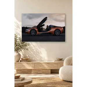 Impression sur toile Fida Copper BMW i8 Roadster at Twilight - Product Image 4