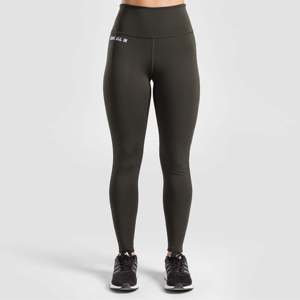 Leggings Deportivos con Diseño Estampado Strike Performance, Compresión, Casuales, Tejido Sin Costuras, Hechos con Spandex y Nailon, Color Oliva, Cintura para Gimnasio - Product Image 1