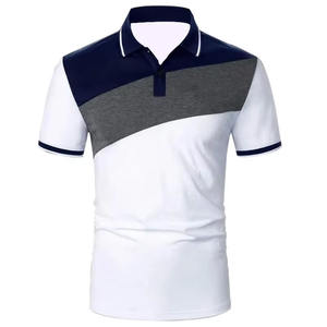 Camiseta de Cuello Alto para Hombre, Estilo Chino, Tejido Ecológico de Spandex/Algodón, Transpirable, Cómodo, con Bolsillo - Product Image 2