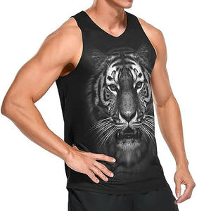 Meilleure vente Oem Service Design hommes respirant grande taille hommes débardeurs du Pakistan vêtements de sport débardeur hommes - Product Image 5