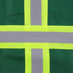 Chaleco DE SEGURIDAD reflectante con logotipo personalizado unisex, ropa de trabajo de nuevo estilo para la construcción - Product Image 5