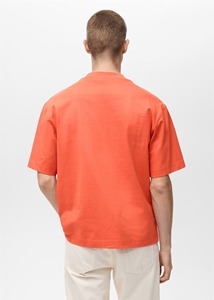 T-shirt à impression bouffante unisexe 100% coton T-shirt surdimensionné vierge 240G T-shirt à logo 3d personnalisé lourd pour hommes Vente en gros - Product Image 6