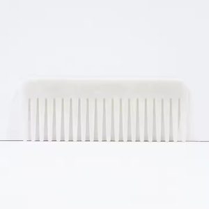 Peine de Acetato de Celulosa con Textura de Mármol Antiestático de Alta Calidad, Peine Cuadrado para Peluquería en Oferta de Crescent Crafts - Product Image 2