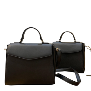 Nouveau design 2026 – Sac fourre-tout en cuir noir pour femme – Sac à main de luxe en cuir véritable souple grande capacité – Sac bandoulière durable – Tendance - Product Image 2