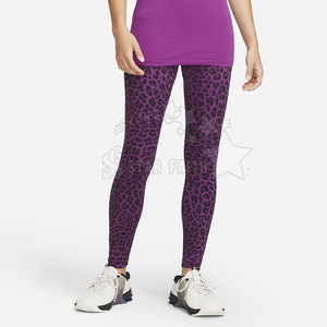 Leggings de yoga pour femmes, taille mi-haute, longueur intégrale, respirants, en maille, imprimés par transfert thermique, taille élastique, surpiqûres contrastées, pour fitness et exercice - Product Image 5