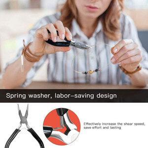 Wholesale Rate Stainless Steel Jewelry Making Mini Hand <b>Plier</b> <b>Set</b> Small Tools for Beading Jewelry Work and Repair Use - Product Image 6