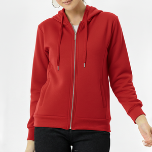 Regular Fit Custom Design Women's <b>Zip</b> <b>Up</b> Hoodie Newest Style Good Price Low MOQ Breathable Women's <b>Hoodies</b> OEM - Product Image 1