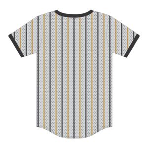 เสื้อเบสบอลแบบสวมหัวพิมพ์ลายปักโลโก้ได้ตามต้องการเสื้อบาสเก็ตบอลผ้าโพลีเอสเตอร์100% - Product Image 3