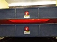 Four à poudre industriel numérique infrarouge PLC le plus vendu pour applications industrielles, aluminium, température réglable 400°C, étagères