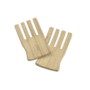 Venta al por mayor vietnamita de bambú hilado ecológico para servir comida, tenedores para ensalada, utensilios de cocina de mango corto hechos a mano, buen precio - Product Image 5