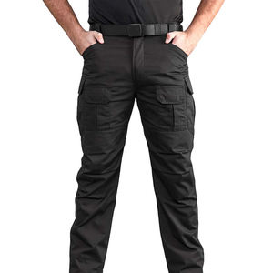 Personnalisé Polyester/Coton Midweight Canvas Pantalon Tactique Vintage pour Hommes Imperméable Zipper Fly Outdoor Cargo Pantalon de Randonnée - Product Image 1