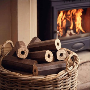 Briquetas de madera de carbón de bambú de cubo de alta calidad, Briquetas de madera al por mayor para una Calefacción Eficiente - Product Image 5