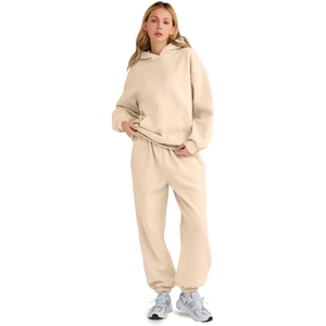 Nuevo diseño 2025 algodón poliéster venta al por mayor mujeres terciopelo chándales de secado rápido chándal de manga larga mujeres terciopelo mujeres chándal - Product Image 1