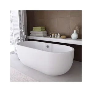 酒店标准矩形丙烯酸浴缸固体表面浴室浴缸