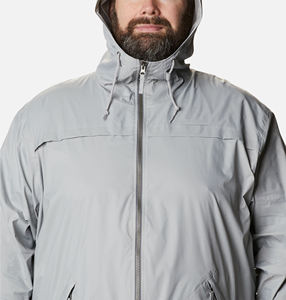 Veste à capuche en toile légère coupe-vent pour homme, personnalisable en gros, couleur vintage, bloc de couleurs, coupe-vent, course à pied urbaine, nouveau design - Product Image 6