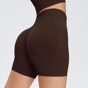 Shorts de sport respirants pour femmes de qualité supérieure WLKY INTERNATIONAL 100% coton, taille élastique, décontractés, fabriqués par un fabricant professionnel - Product Image 4