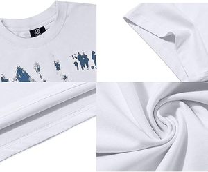 Fabricant sur mesure de T-shirts blancs de luxe en coton, style Y2K basique, incluant T-shirts, Baby Tees et Crop Tops, unisexe - Product Image 5