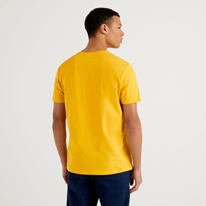 Camiseta Hip Hop Extra Grande Vintage para Hombre, Mezcla de Seda/Algodón, Manga Corta, Cuello Redondo, Sólida, Transpirable, de Secado Rápido, Personalizada, Ligera - Product Image 2