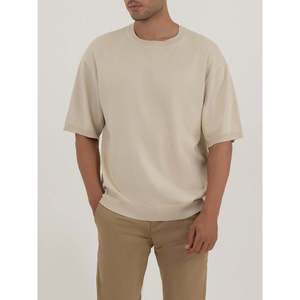 เสื้อยืด HARVE Perfect 100% ผ้าฝ้าย ทรงปกติ รุ่น MC2248 ลายเรียบ เสื้อยืดออกกำลังกาย น้ำหนักเบา 220 กรัม ผ้าถักอย่างดี - Product Image 1