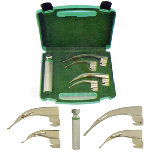 ชุดเครื่องมือผ่าตัดกล่องเสียง4ใบมีดมีดมีดสำหรับผ่าตัดหูตาจมูกและลำคอ - Product Image 4