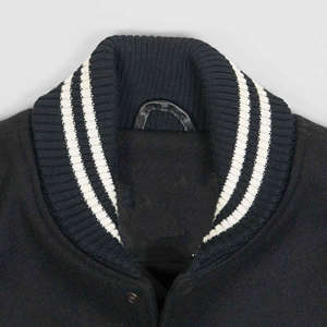 Chaqueta OEM Letterman de fabricante al por mayor, chaqueta universitaria bordada con apliques de chenilla, chaqueta de invierno Vintage personalizada de béisbol - Product Image 5