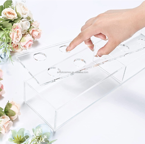 2025 New and Beautiful Acrylic Square <b>Flower</b> Vase Stand <b>Display</b> for Wedding Event Party Centerpieces Decoration - Product Image 4
