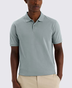 Polo informal de algodón con botones de verano para hombre, camisa blanca de manga corta al por mayor - Product Image 5