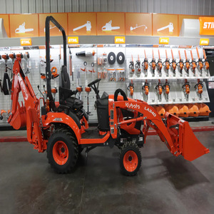 รถแทรกเตอร์คุณภาพสูง BX23S La340 พร้อมอุปกรณ์ตักดินด้านหน้าและอุปกรณ์ขุดดินด้านหลัง 23 แรงม้า 1700 กิโลกรัม สีส้ม - Product Image 1