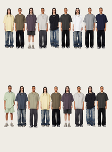 เสื้อยืด240Gsm คอตตอน100% ขนาดใหญ่พิเศษ37สีสำหรับผู้ชายปักลายสโลแกนออกแบบได้ตามที่ต้องการ - Product Image 4