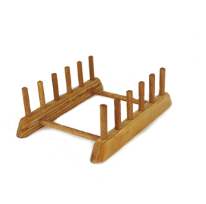 แท่นวางเขียงไม้สไตล์ล่าสุดที่วางสีไม้ธรรมชาติ - Product Image 2