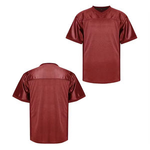 Camiseta de Fútbol Americano Personalizada con Estampado Personalizado, Nombre del Equipo, Número, Talla Grande, Color Personalizado, Transpirable y de Secado Rápido - Product Image 3