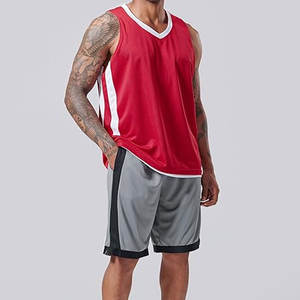 Camisetas de baloncesto transpirables cómodas personalizadas, diseño libre profesional de punto, estilo informal, logotipo del equipo de la Liga, uniforme de jugadores - Product Image 4