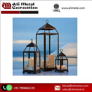 Portavelas Moderno de Madera con Diseño de Marco Natural para Adornos Decorativos Diarios y Navideños - Product Image 2