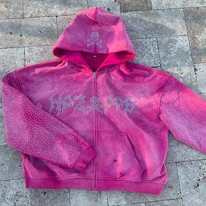 Venta caliente HeavyWeight Hoodie Custom Logo Embedrary Hood Sudadera Hoodies para hombres Custom Tie-dye Print Hoodies - Product Image 4