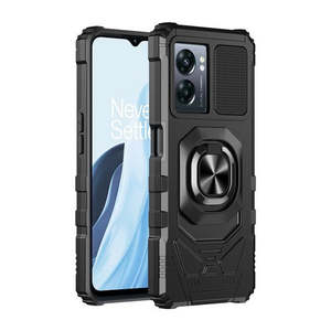 Funda Magnética con Anillo para Cricket Magic 2 5G y At&T Propel 2 5G, Color Negro - Product Image 1